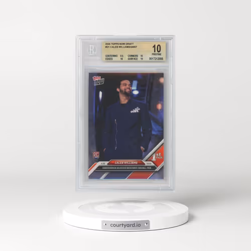 2024 Topps Now #D1 Caleb Williams (BGS 10 PRISTINE)