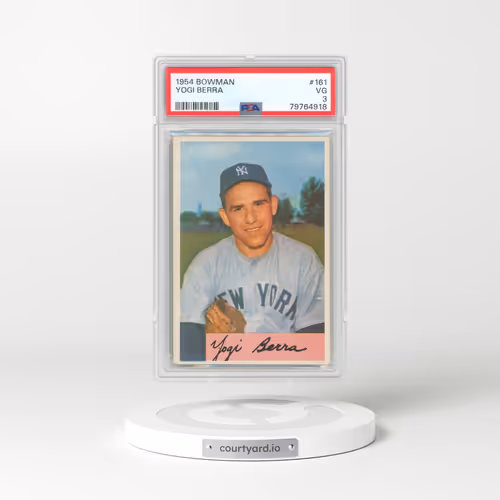 1954 Bowman #161 Yogi Berra (PSA 3 VG)