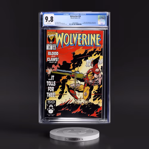 Wolverine #36 CGC 9.8 White Pages (Marvel Comics, 2/91) - Universal