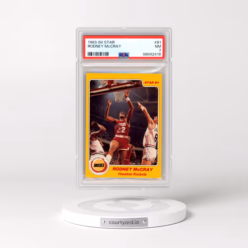1983-84 Star #81 Rodney McCray (PSA 7 NM)
