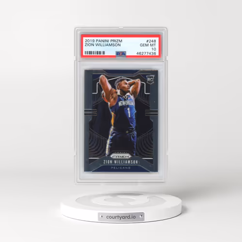2019 Panini Prizm #248 Zion Williamson (PSA 10 GEM MINT)