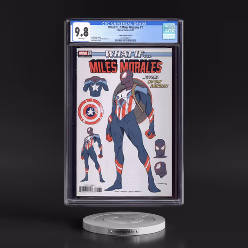 What If...? Miles Morales #1 CGC 9.8 White Pages (Marvel Comics, 5/22)