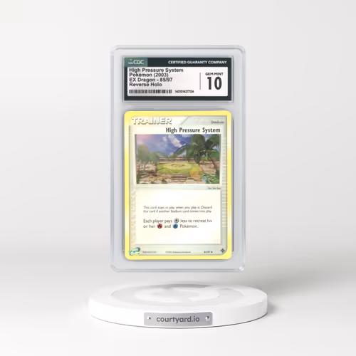 2003 EX Dragon #85 High Pressure System - Holo e-Card Symbol (CGC 10 GEM MINT)