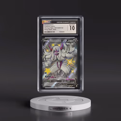 2021 Shining Fates #SV116/SV122 Grimmsnarl V - Shiny Vault Holo (CGC 10 GEM MINT)
