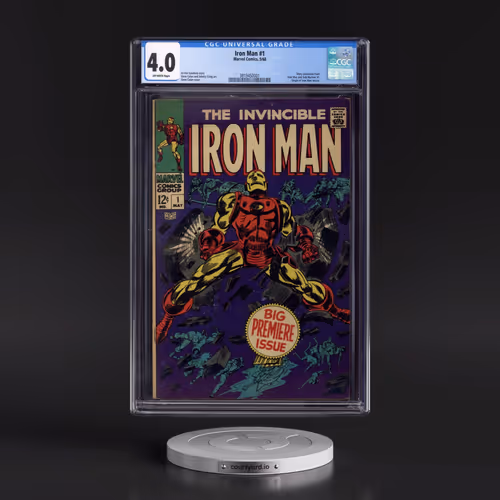 Iron Man #1 CGC 4.0 Off-white Pages (Marvel Comics, 5/68) - Universal