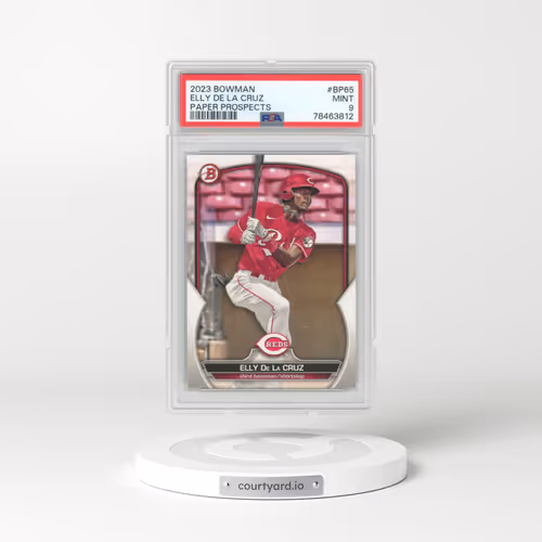 2023 Bowman Paper Prospects #BP65 Elly de La Cruz (PSA 9 MINT)