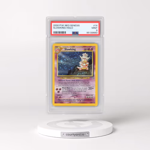 2000 Pokémon Neo Genesis #14 Slowking - Holo (PSA 9 MINT)
