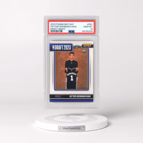 2023 Panini Instant Draft Night #DN1 Victor Wembanyama (PSA 10 GEM MINT)