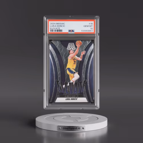 2024 Panini Mosaic Elevate #16 Luka Doncic (PSA 10 GEM MINT)
