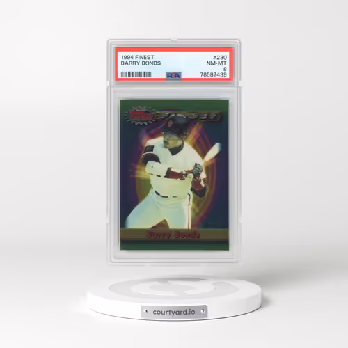 1994 Finest #230 Barry Bonds (PSA 8 NM-MT)