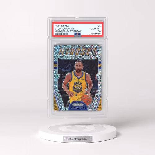 2021 Panini Prizm Mindset #9 Stephen Curry - Fast Break (PSA 10 GEM MINT)