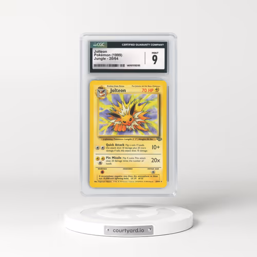 1999 Jungle #20/64 Jolteon (CGC 9 MINT)