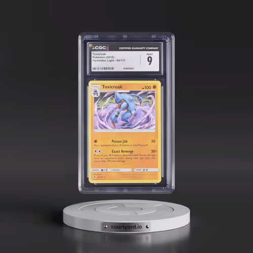 2018 Forbidden Light #64/131 Toxicroak (CGC 9 MINT)