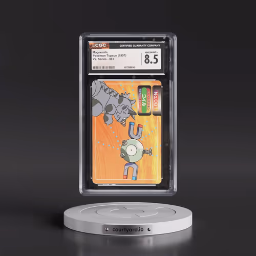 1997 (Two Pokémon) Vs. Series #081 Magnemite (CGC 8.5 NM-MT+)