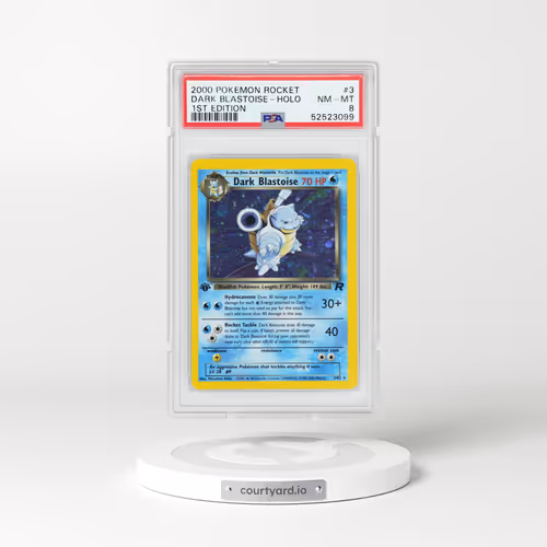 2000 Team Rocket #3 Dark Blastoise Holo