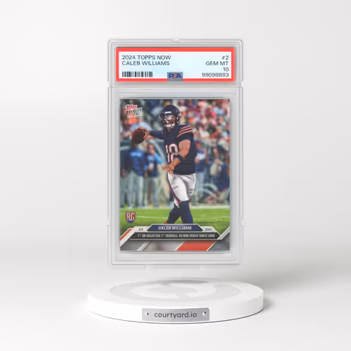 2024 Topps Now #2 Caleb Williams (PSA 10 GEM MINT)