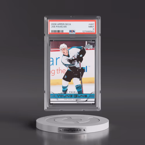2006 Upper Deck #487 Joe Pavelski (PSA 9 MINT)