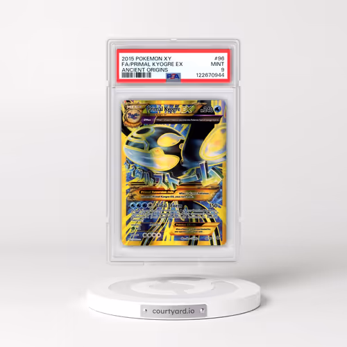 2015 Pokémon XY Ancient Origins #96 Primal Kyogre EX - Holo Full Art (PSA 9 MINT)