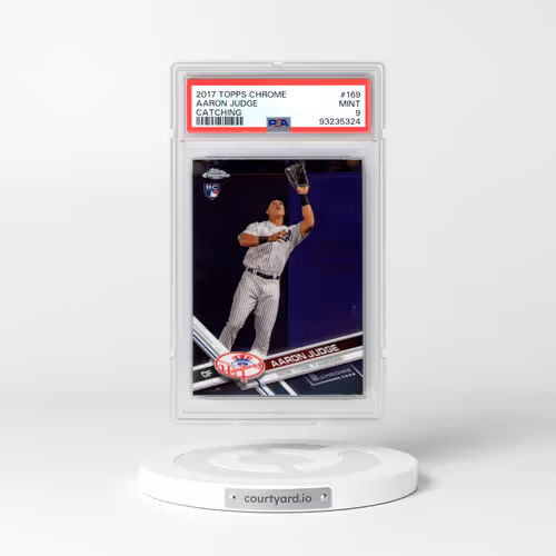 2017 Topps Chrome #169 Aaron Judge (PSA 9 MINT)