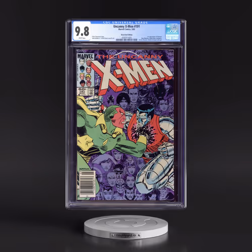 Uncanny X-Men #191 CGC 9.8 White Pages (Marvel Comics, 3/85) - Newsstand Edition