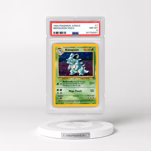 1999 Pokémon Jungle #7 Nidoqueen - Holo (PSA 8 NM-MT)