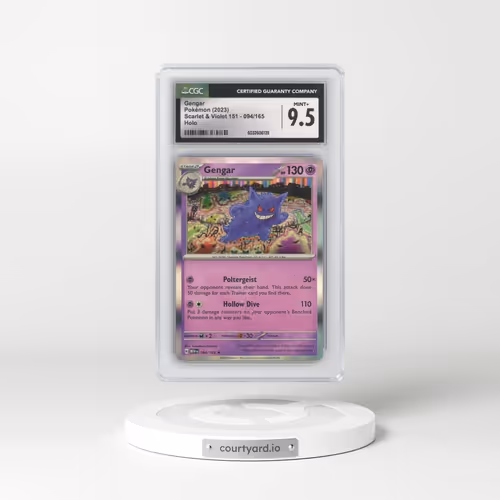 2023 Scarlet & Violet 151 - MEW EN #094/165 Gengar - Holo (CGC 9.5 MINT+)