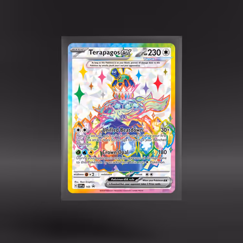 Scarlet & Violet Black Star Promos #165 Terapagos ex