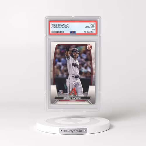 2023 Bowman #73 Corbin Carroll (PSA 10 GEM MINT)