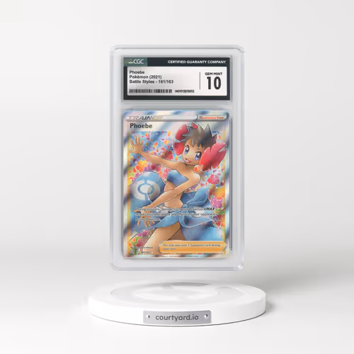 2021 Battle Styles #161/163 Phoebe (CGC 10 GEM MINT)