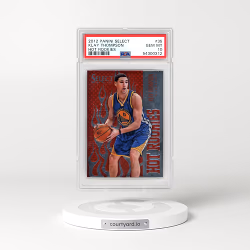 2012 Panini Select Hot Rookies #35 Klay Thompson (PSA 10 GEM MINT)