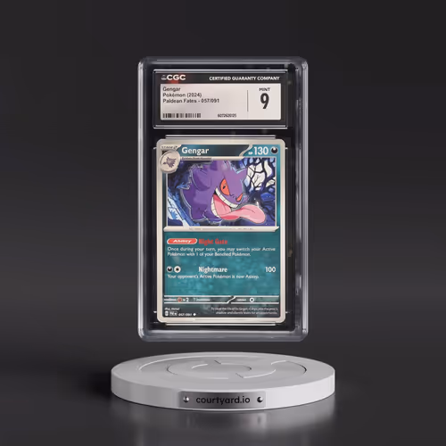 2024 Paldean Fates - PAF EN #057/091 Gengar (CGC 9 MINT)
