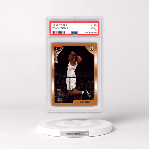 1998 Topps #135 Paul Pierce (PSA 9 MINT)