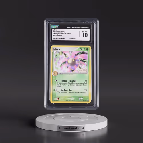 2006 Pokémon EX Legend Maker #56 Lileep - Reverse Foil (CGC 10 GEM MINT)