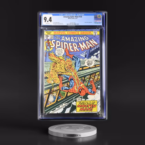 Amazing Spider-Man #133 CGC 9.4 White Pages (Marvel Comics, 6/74)