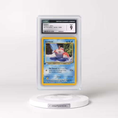 2001 Neo Revelation #45/64 Goldeen - 1st Edition (CGC 9 MINT)