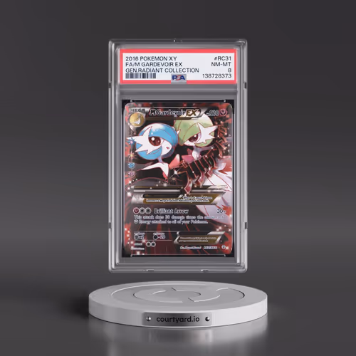 2016 Pokémon XY Generations Radiant Collection #RC31 M Gardevoir EX - Holo Full Art (PSA 8 NM-MT)