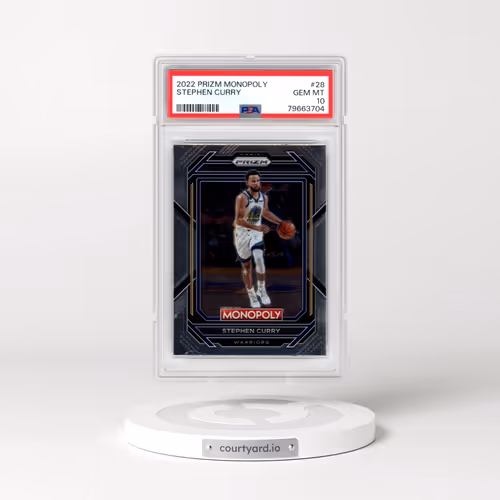 2022 Panini Prizm Monopoly #28 Stephen Curry (PSA 10 GEM MINT)