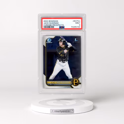 2022 Bowman Chrome Prospects #BCP84 Jack Suwinski (PSA 9 MINT)