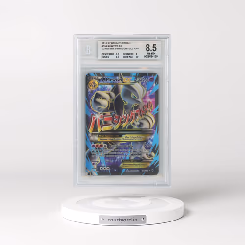2015 BREAKthrough #159 M Mewtwo EX - Ultra Rare Holo (BGS 8.5 NM-MT+)