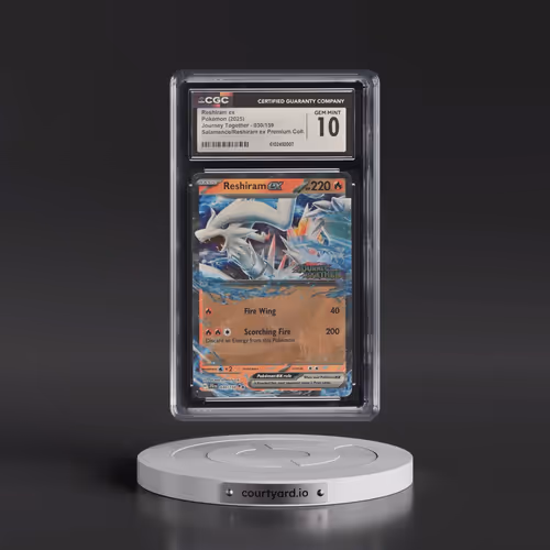 2025 Journey Together - JTG EN #030/159 Reshiram ex - Salamence & Reshiram ex Premium Collection