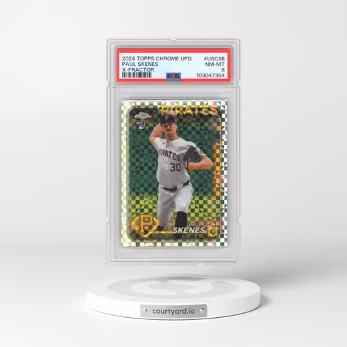 2024 Topps Chrome Update #USC88 Paul Skenes - X-Fractor (PSA 8 NM-MT)
