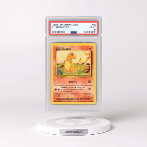 1999 Pokémon Game #46 Charmander (PSA 9 MINT)