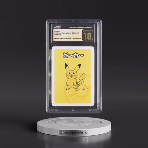 2019 Old Maid Pikachu (CGC 10 PRISTINE)