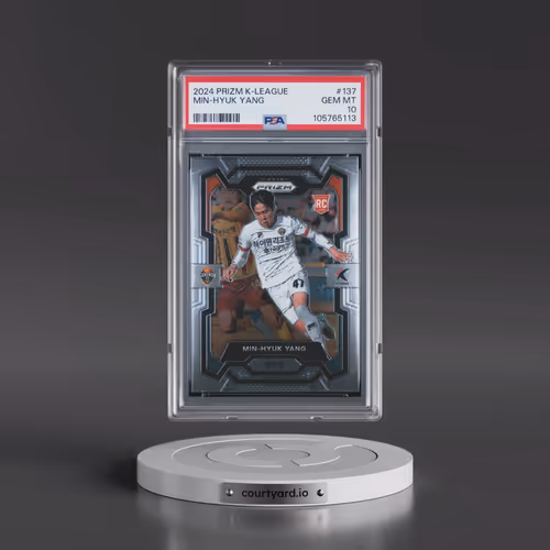 2024 Panini Prizm K-League #137 Min-Hyuk Yang (PSA 10 GEM MINT)