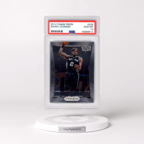 2012 Panini Prizm #209 Kawhi Leonard (PSA 10 GEM MINT)
