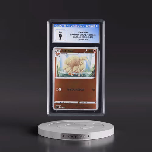 2021 Start Deck 100 #047/414 Ninetales - Reverse Holo (CGC 9 MINT)