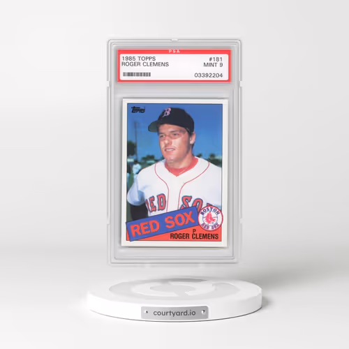 1985 Topps #181 Roger Clemens (PSA 9 MINT)