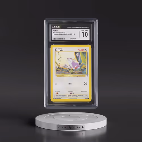 2002 Legendary Collection #89/110 Rattata (CGC 10 GEM MINT)