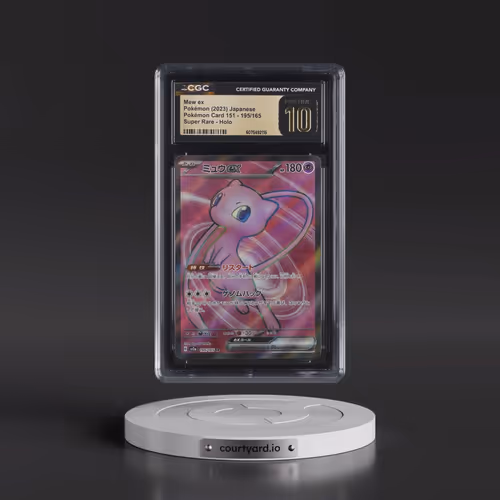 2023 Pokémon Card 151 #195/165 Mew ex - Super Rare Holo (CGC 10 PRISTINE)