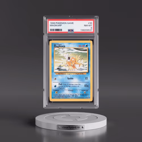 1999 Pokémon Game #35 Magikarp (PSA 8 NM-MT)